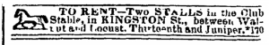 1859 7 15 Club Stable Kingston St